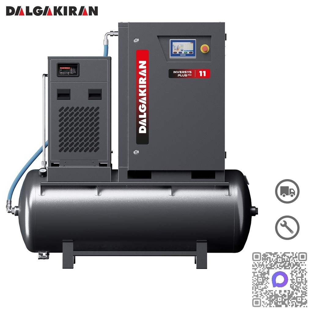 Винтовой компрессор Dalgakiran INVERSYS Plus PM 11 Compact