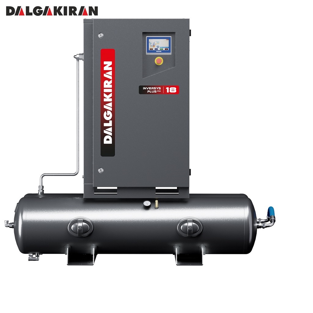 Винтовой компрессор с ресивером Dalgakiran INVERSYS Plus PM 18 10 бар