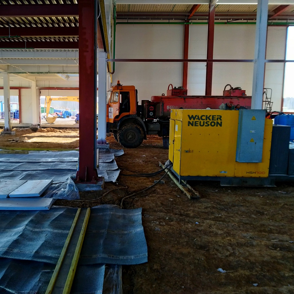 Станция прогрева грунта бетона Wacker Neuson HSH 700G