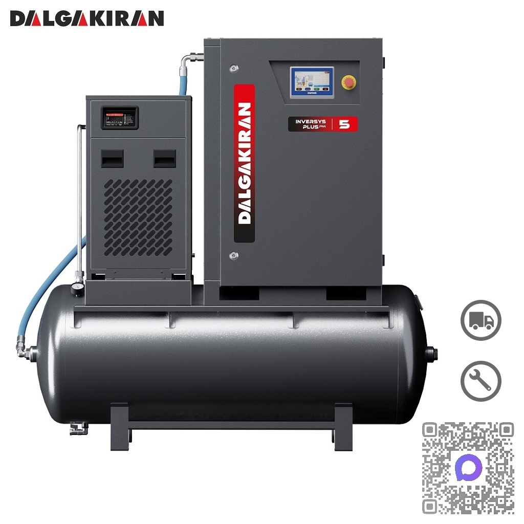Винтовой компрессор Dalgakiran INVERSYS Plus PM 5 Compact