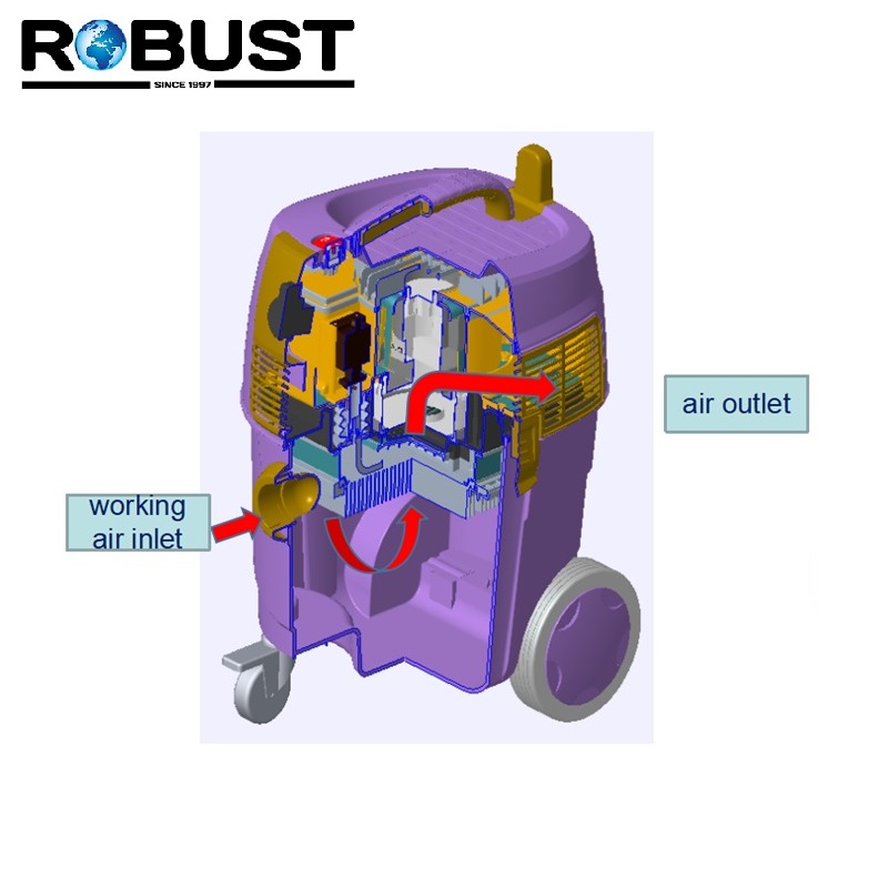 Строительный пылесос ROBUST RB 21-30L