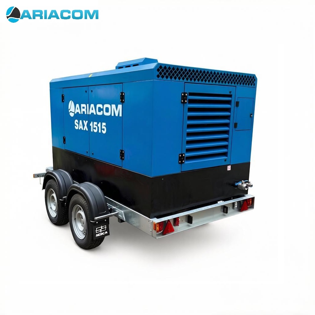 Дизельный компрессор Ariacom SAX 1515 шасси ПТС