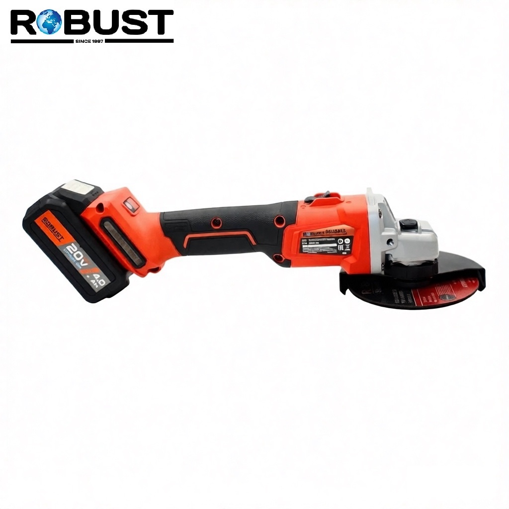 Аккумуляторная болгарка Robust RB20125