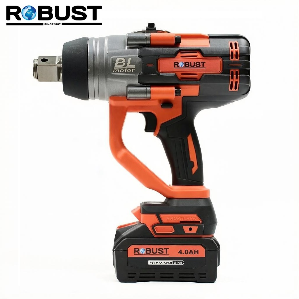 Аккумуляторный ударный гайковерт Robust RB 4008