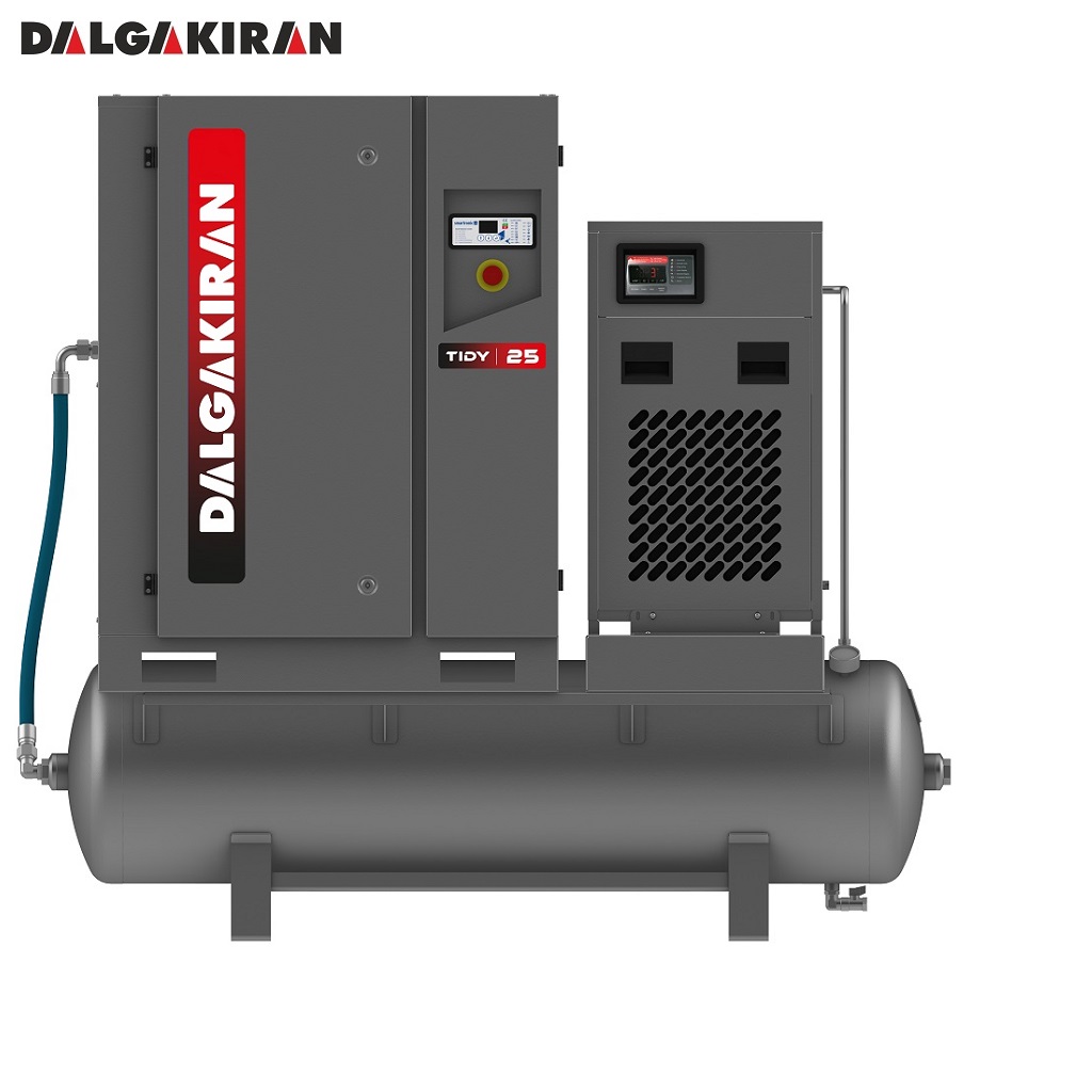 Винтовой компрессор с осушителем Dalgakiran Tidy-N 25 Compact