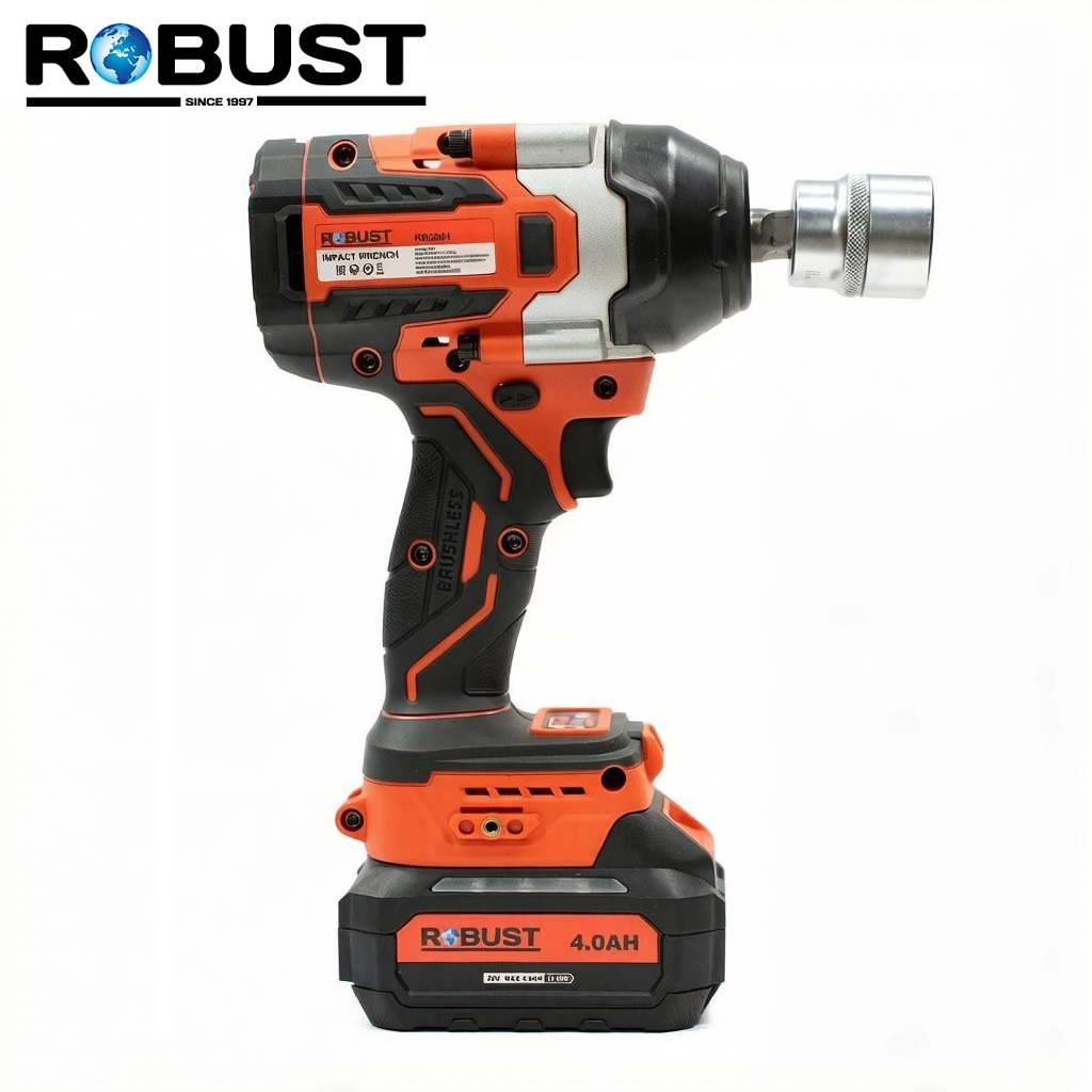 Аккумуляторный ударный гайковерт Robust RB2001.К