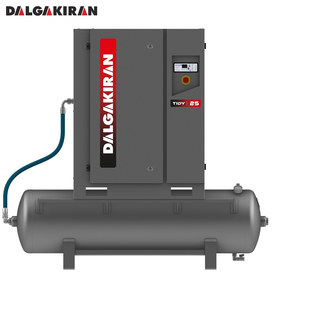 Винтовой компрессор с ресивером Dalgakiran Tidy-N 25