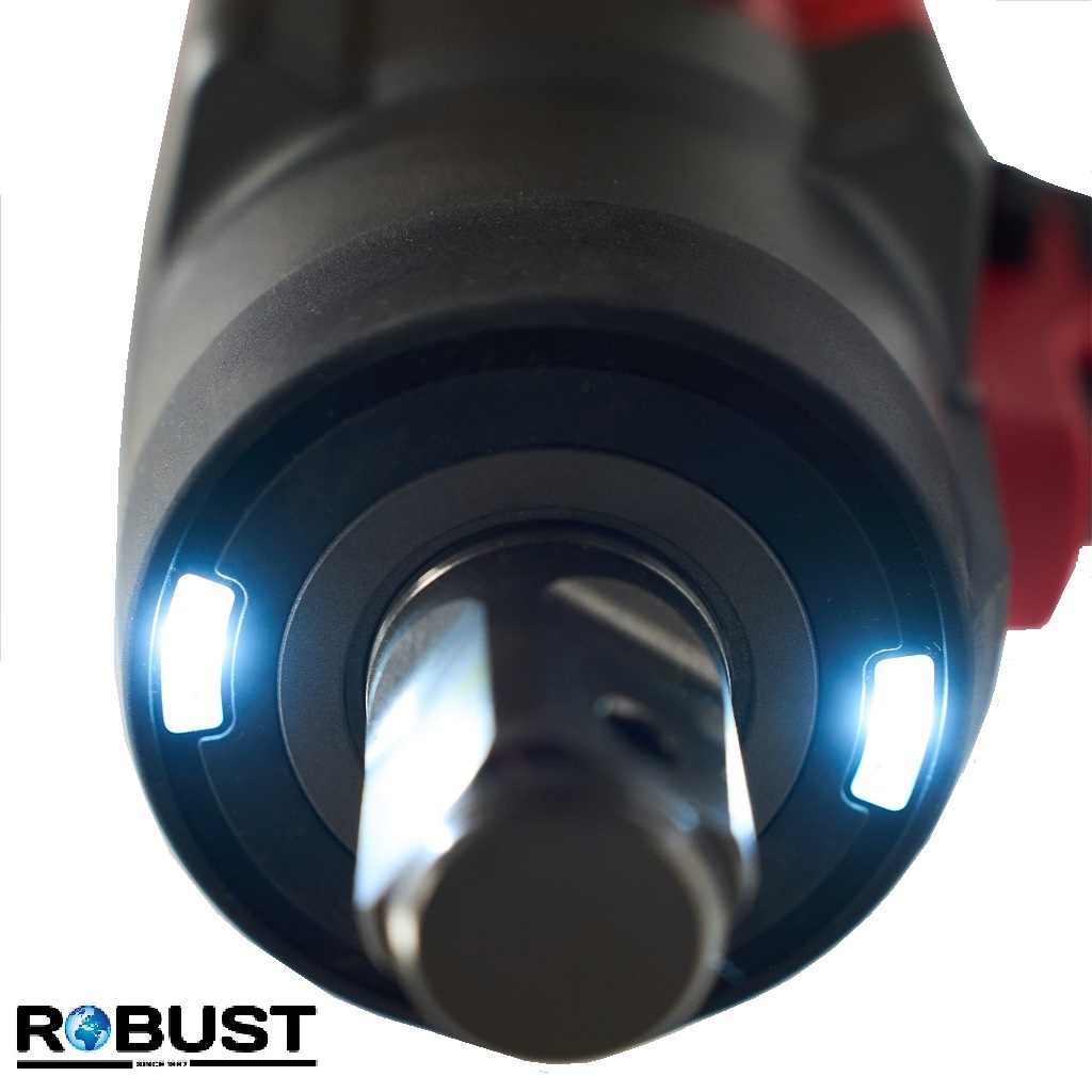 Аккумуляторный ударный гайковерт Robust RB 2008 LED подсветка