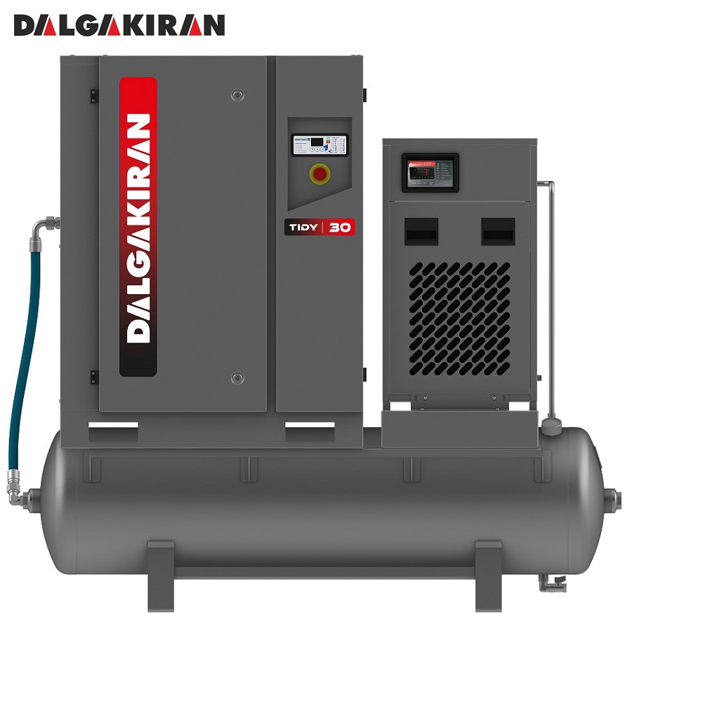 Винтовой компрессор с осушителем Dalgakiran Tidy-N 30 Compact 10 бар
